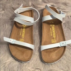 Light blue Birkenstock